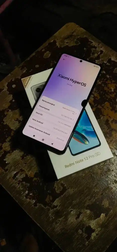 Xiaomi note 12 pro 5g 8/256