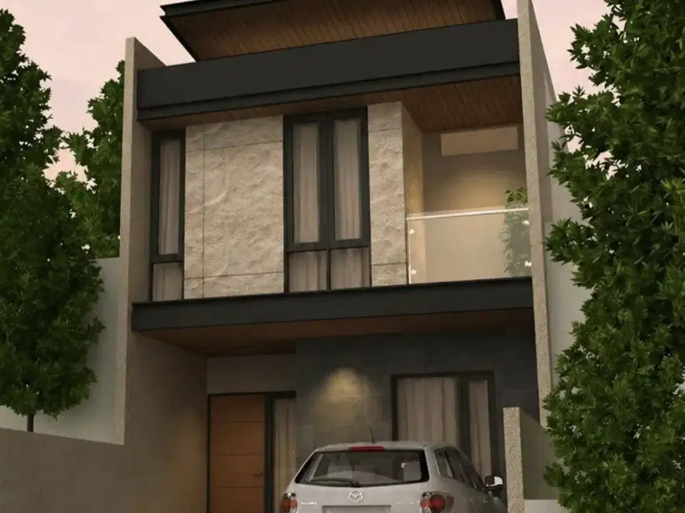 DIJUAL RUMAH MANYAR TIRTOMOYO - BARU GRESS