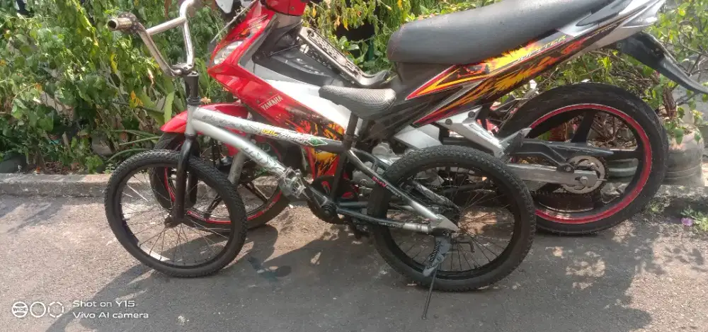 Dijual sepeda BMX Marek united orisinil ukuran 20 inci rem terepedo ok
