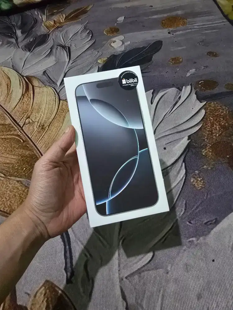 IPhone 16 pro max 1TB ibox baru/segel box new, White titanium