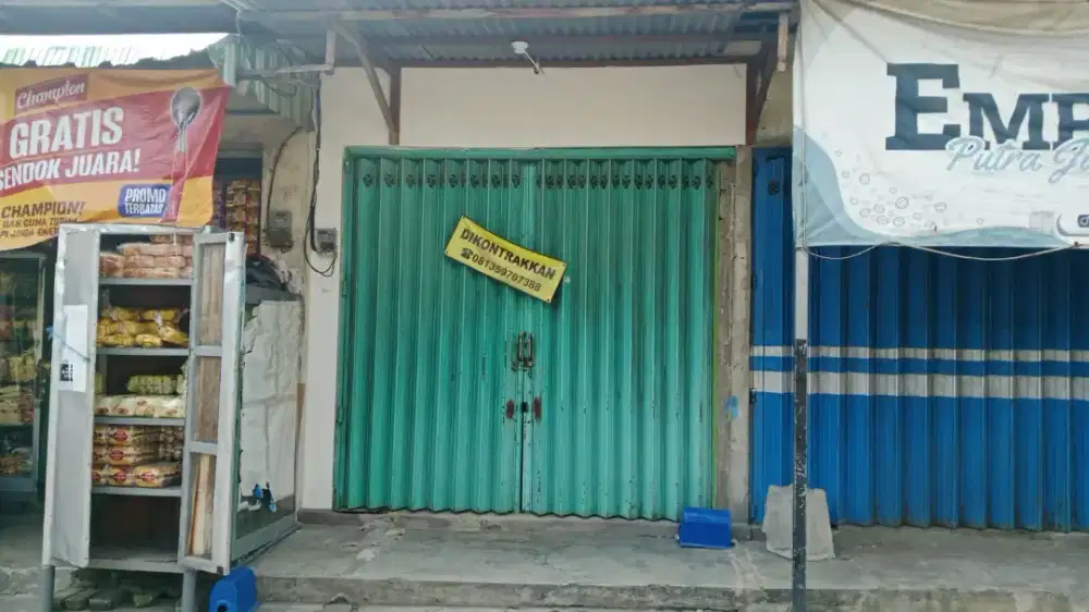 Disewakan Ruko 4 x 7, Pinggir Jalan strategis buat usaha