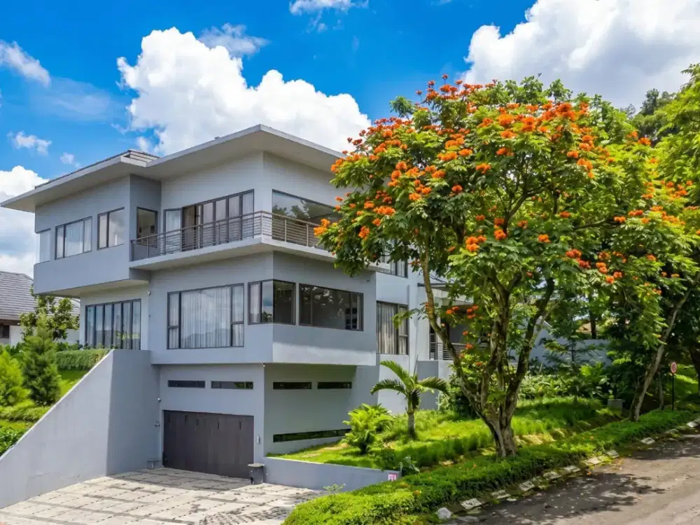 Rumah Villa Mewah Full Furnish Dengan Booking Aktif Di Dago Resort Bandung