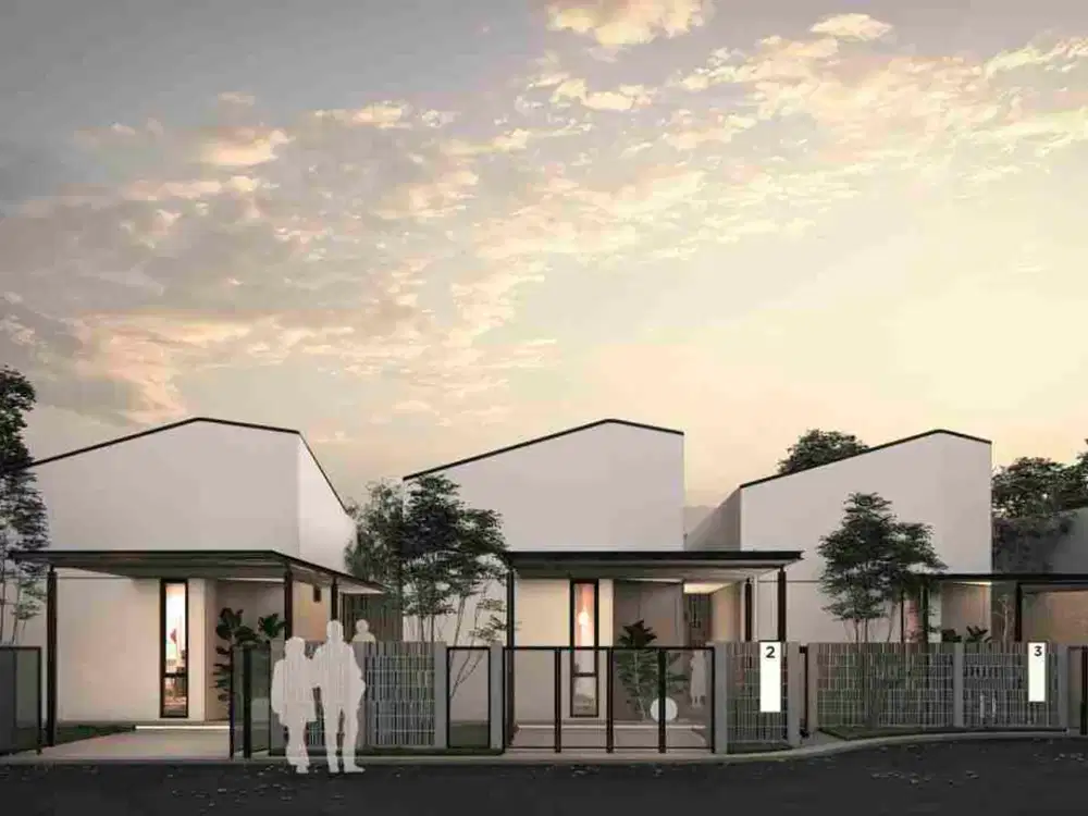Rumah Baru 1 lantai gaya kontemporer Industrial antapani tengah dekat Gasibu Mini Antapan Bandung Kota i