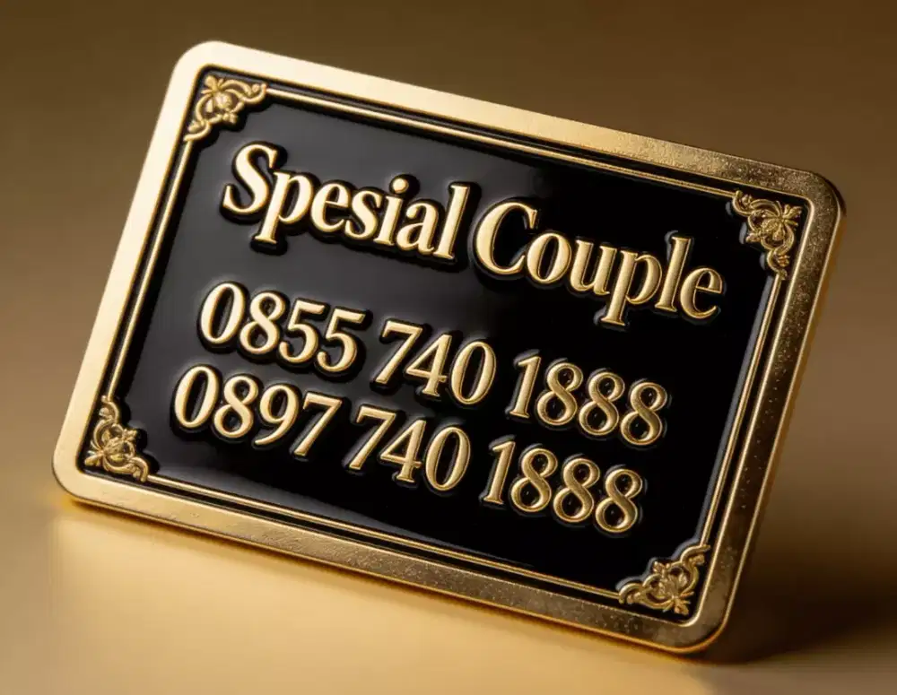 Spesial Couple Hoki 888 Limited Edition Perdana Indosat Three