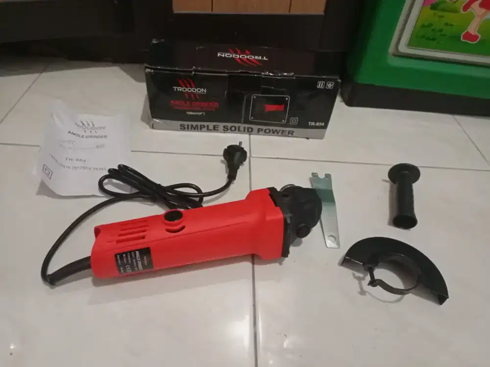 mesin gerinda tangan merk troodon mantap ok ok siap
