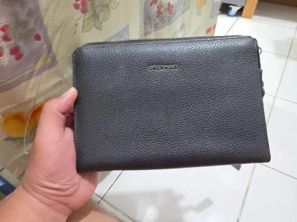 NOS : Tas Kulit Original OBERMAN, Stok Lama, Kondisi Baik 99% Mulus.