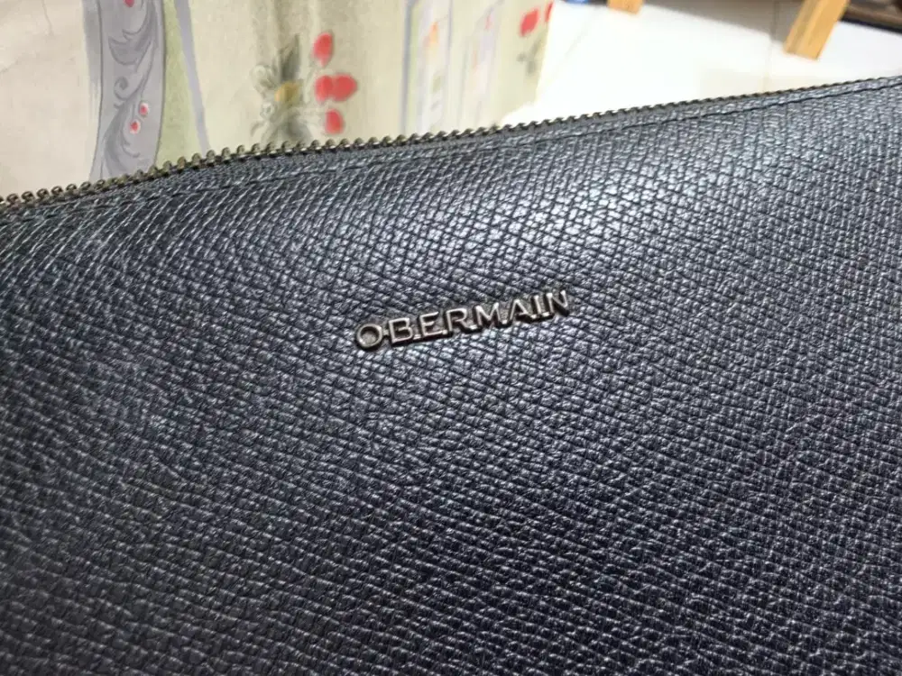 NOS : Tas Kulit Original OBERMAN, Stok Lama, Kondisi Baik 99% Mulus.
