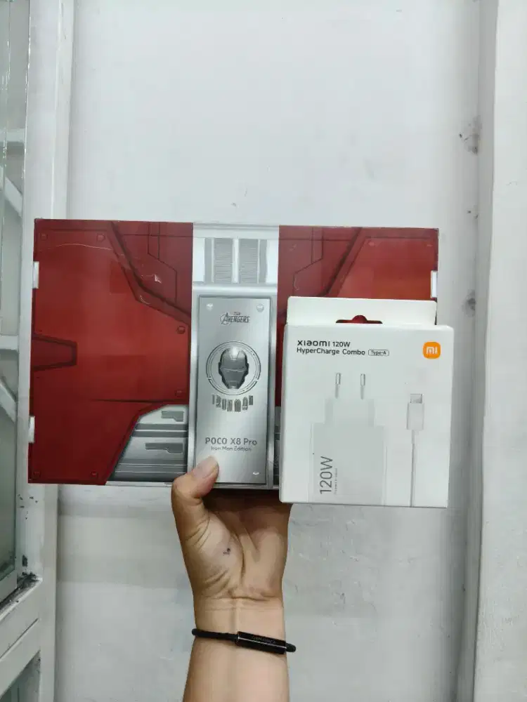 Xiaomi Poco x8pro edisi iron man 12/512