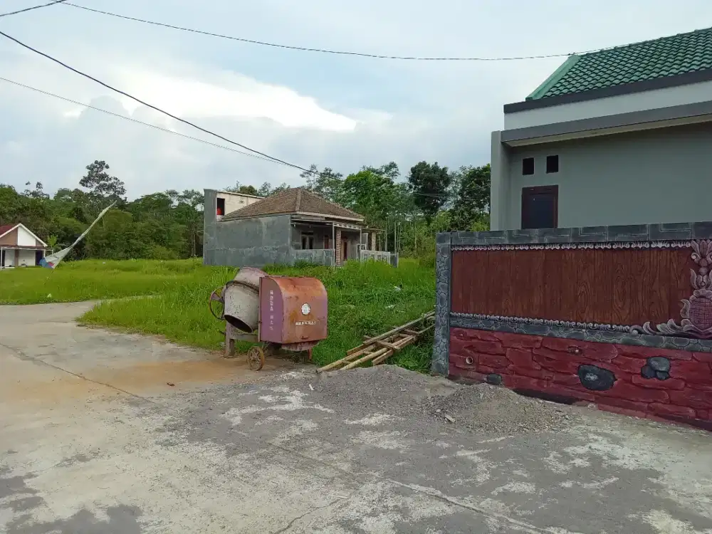 Tanah dan Rumah siap huni shm  dekat kampus unnes 3kamar disemarang