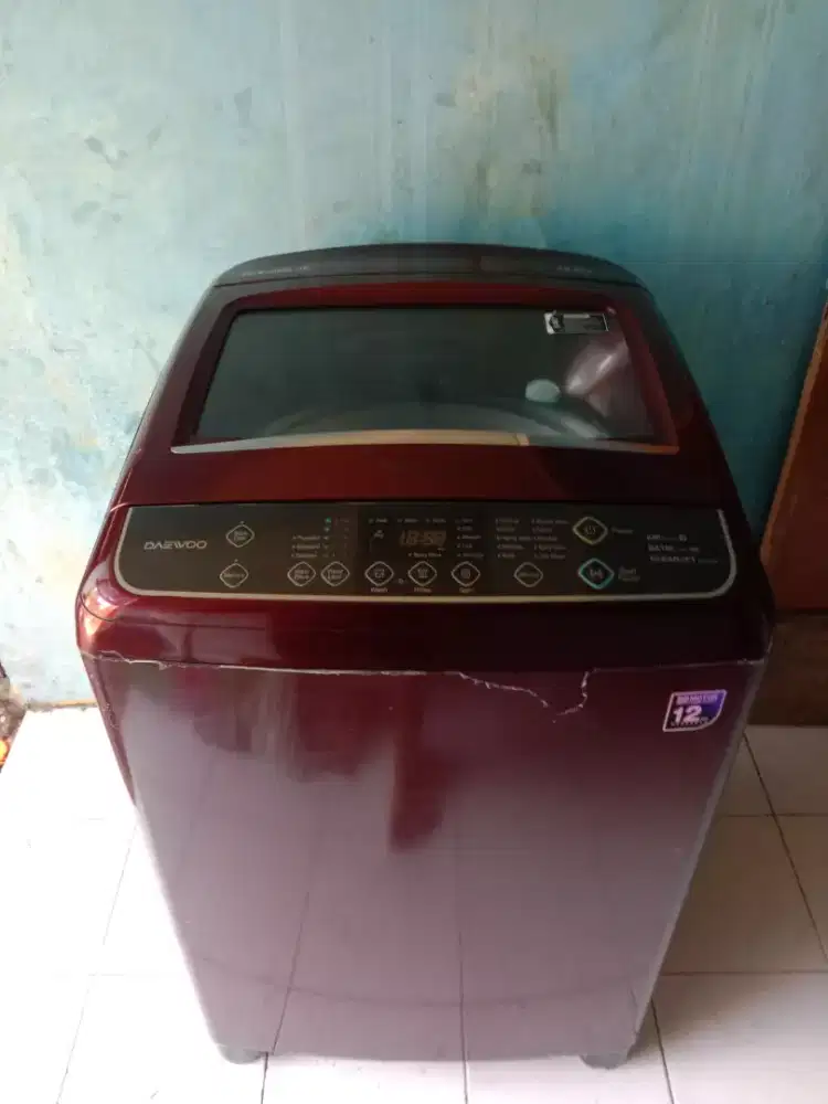 Mesin cuci top loading kapasitas 16,5 kg