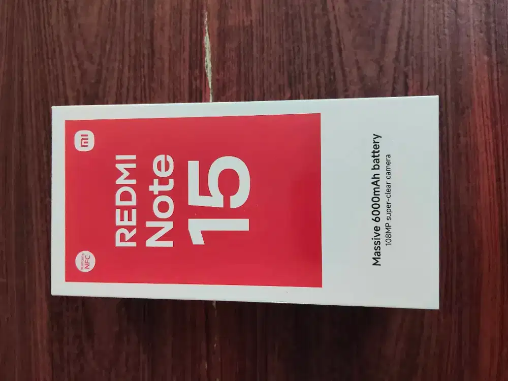 Xiaomi Redmi note 15, 8/128 Black