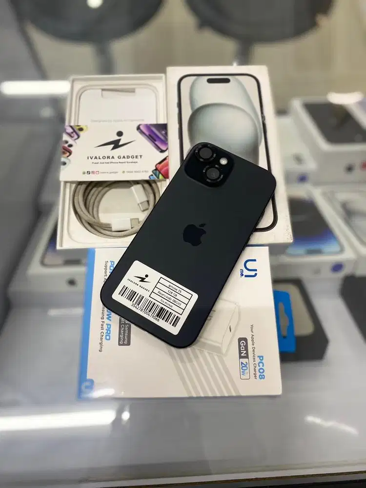 iPhone 15 128GB iBox Black