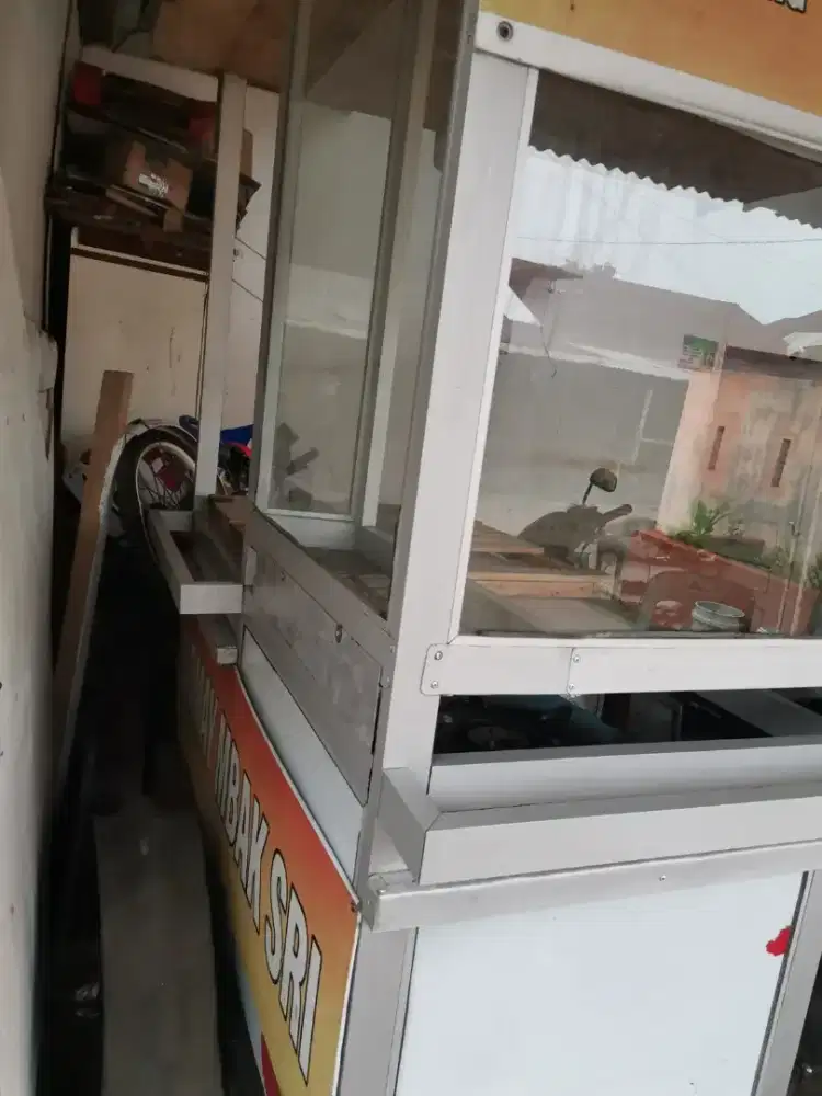 Jual becak karisma set sama grobak somay