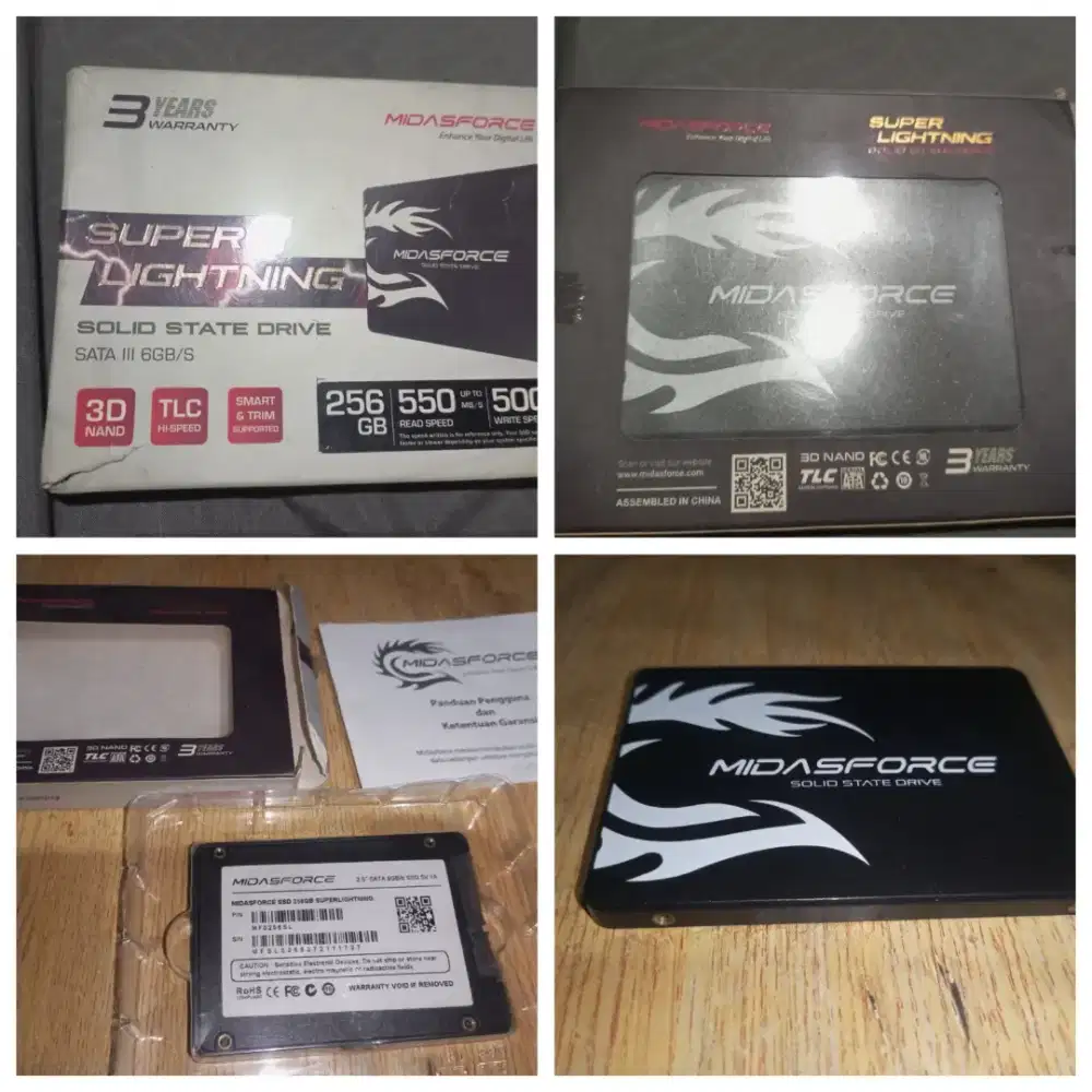 SOLID STATE DRIVE 256 GB