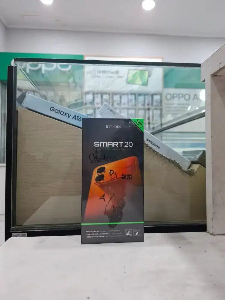 INFINIX SMART 20 4/128 NEW MURAH GARANSI RESMI