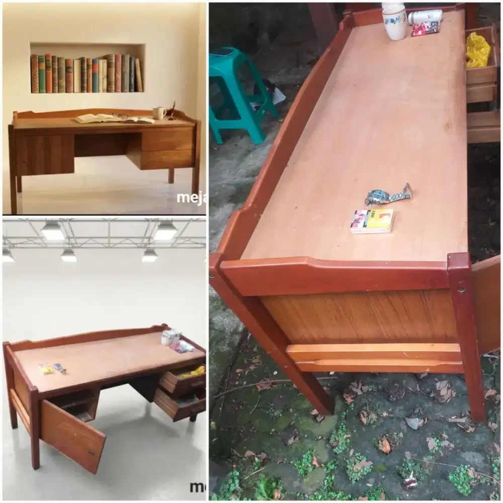 Meja Belajar/kerja Jati Mewah