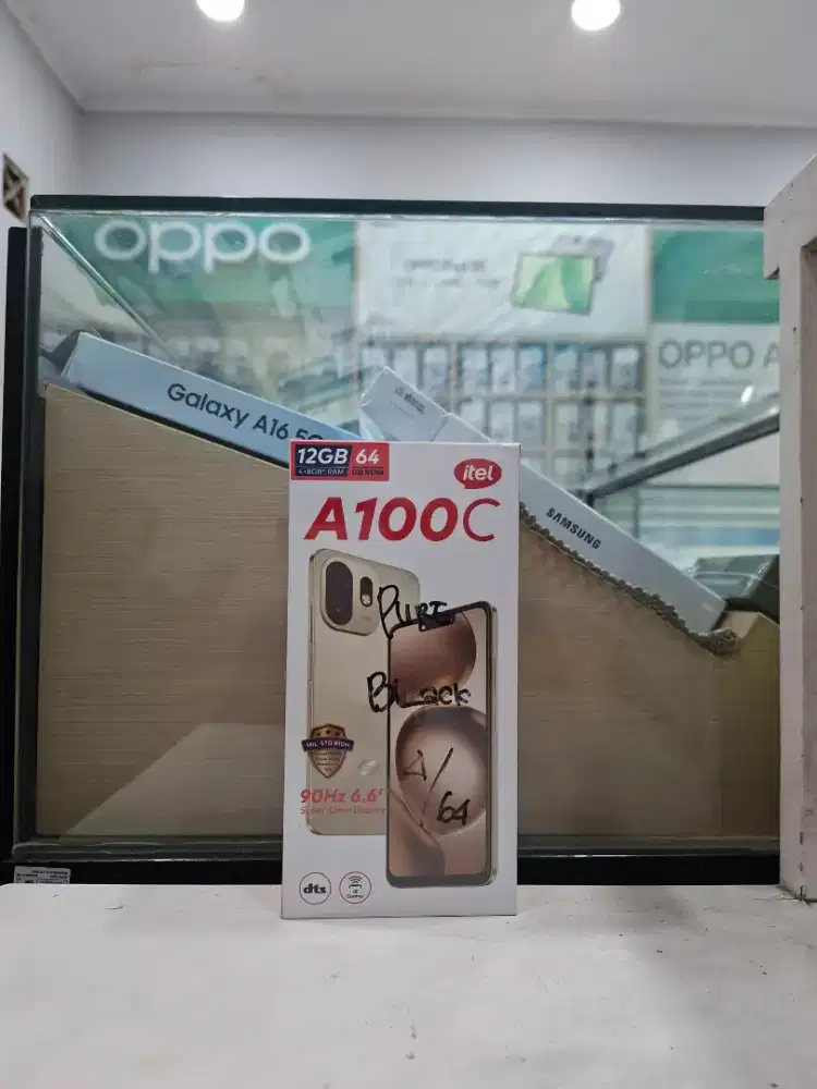 ITEL A100C 4/64 NEW MURAH GARANSI RESMI
