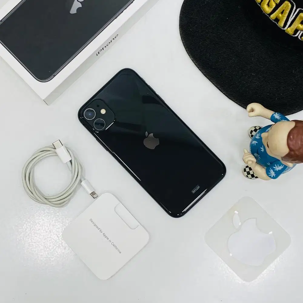 Second iPhone 11 64 gb bh 100% space black ex ibox