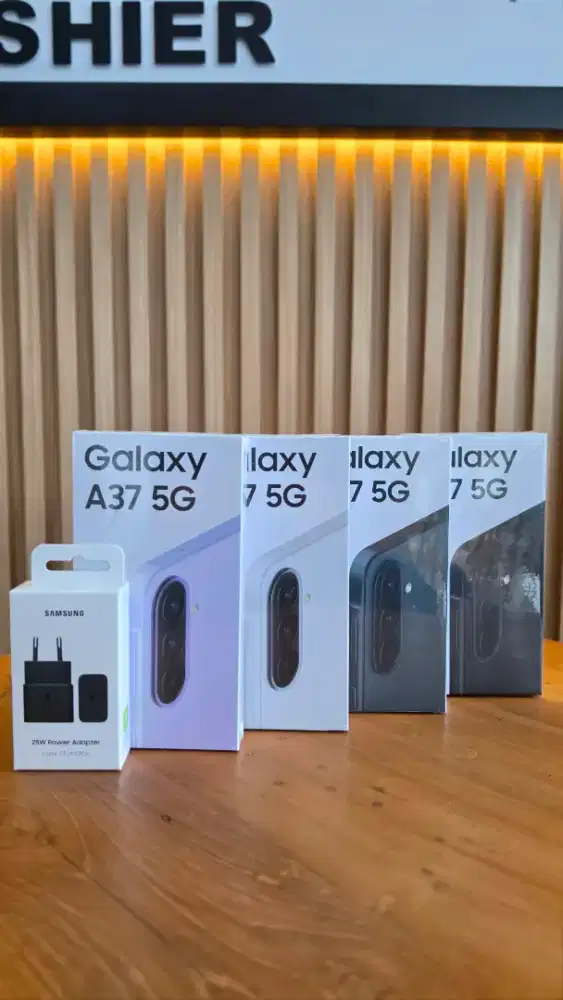 FREE ADAPTER 25W! SAMSUNG A37 5G 8/256 GARANSI 2TAHUN