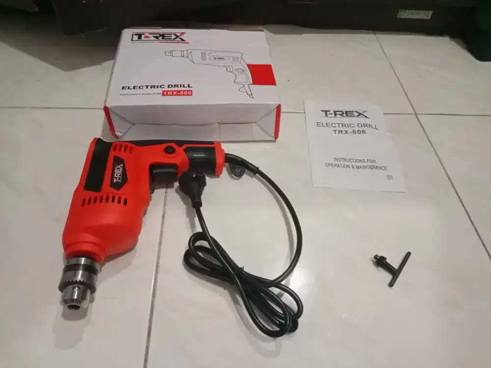 mesin bor bolak balik merk TREX kondisi baru masih gress tinggal cek