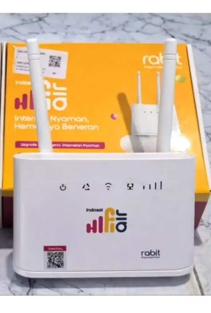 Wifi merek rabit unlock all operator 4G. komplit. No include simcard