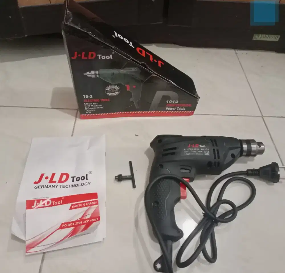 mesin bor bolak balik merk JLD kondisi baru tinggal pakai aja