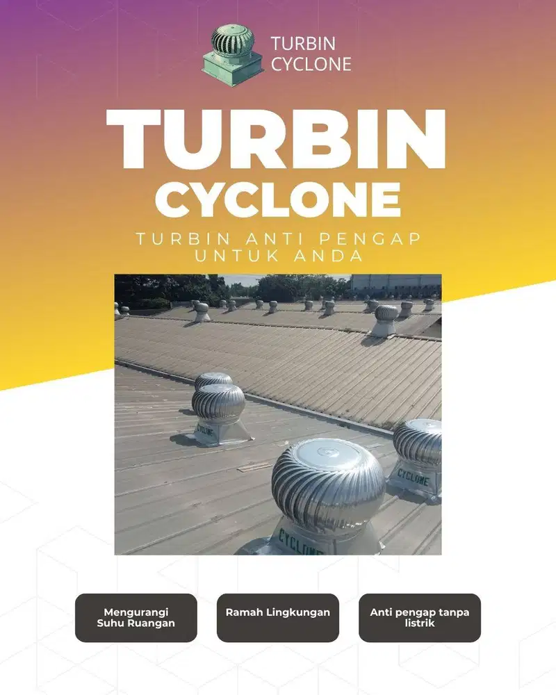 Pasang Roof Ventilator Mojokerto