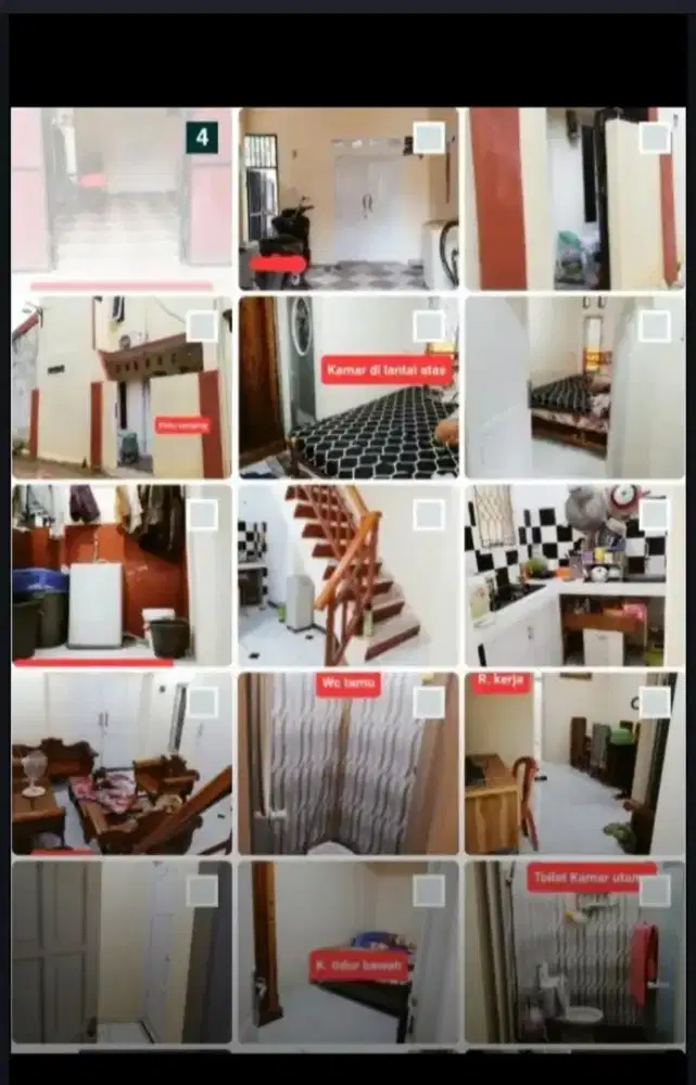 Jual Rumah 1½ lt nempel jln truk