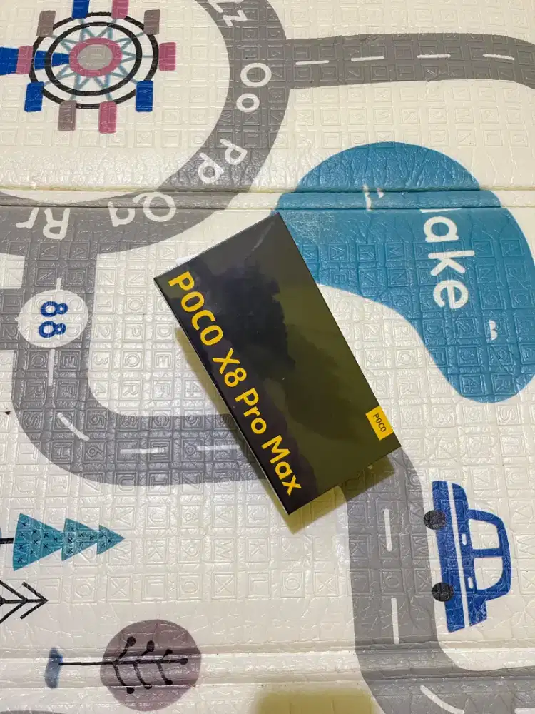 Poco X8Promax Black 12/256 New Segel Resmi