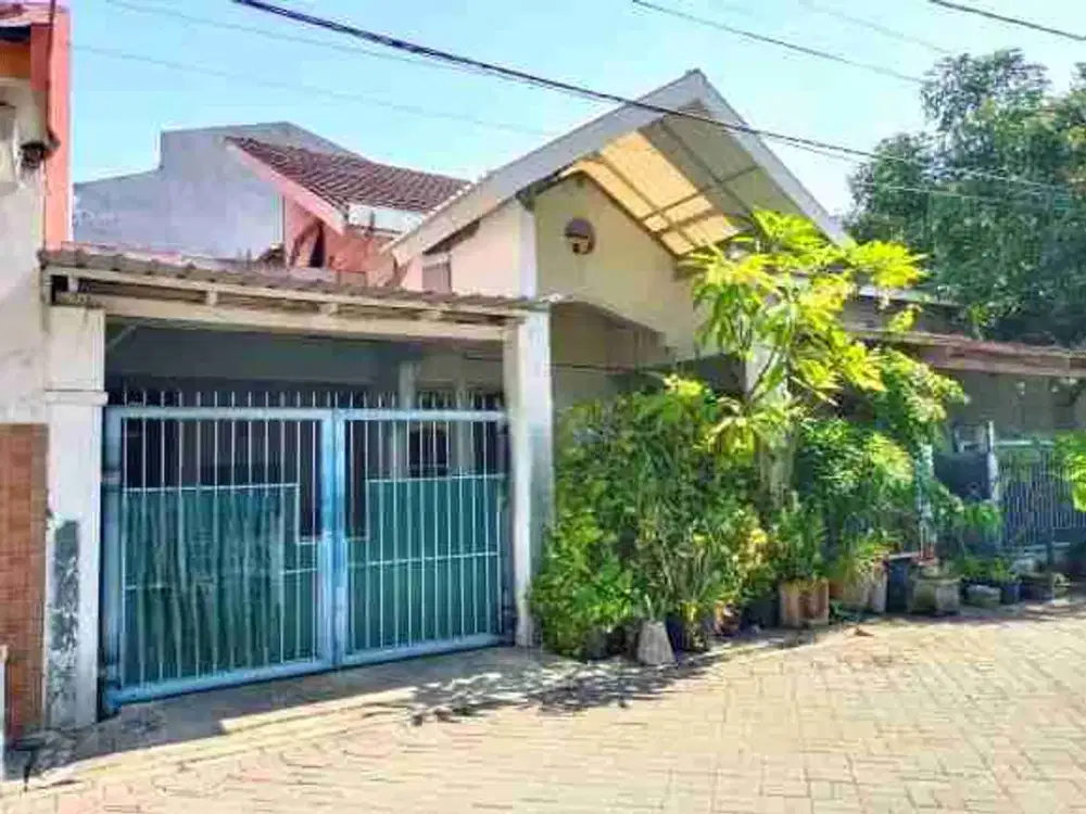 0513,62s Jual Lelang Rumah Wonorejo Rungkut Pondok Tanjung Permai Surabaya