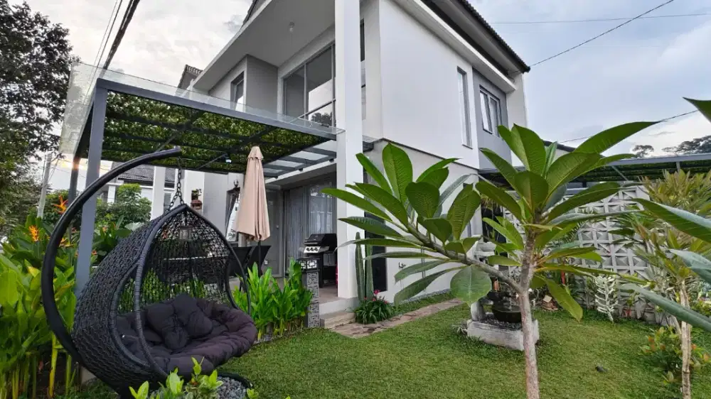 Rumah 2 Lantai Mewah Modern - Furnished - One Gates- SHM