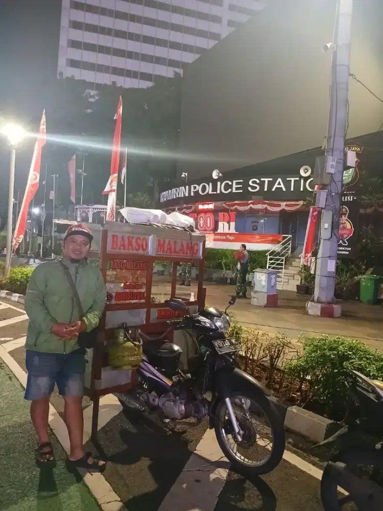 Bakso Malang grobak motor