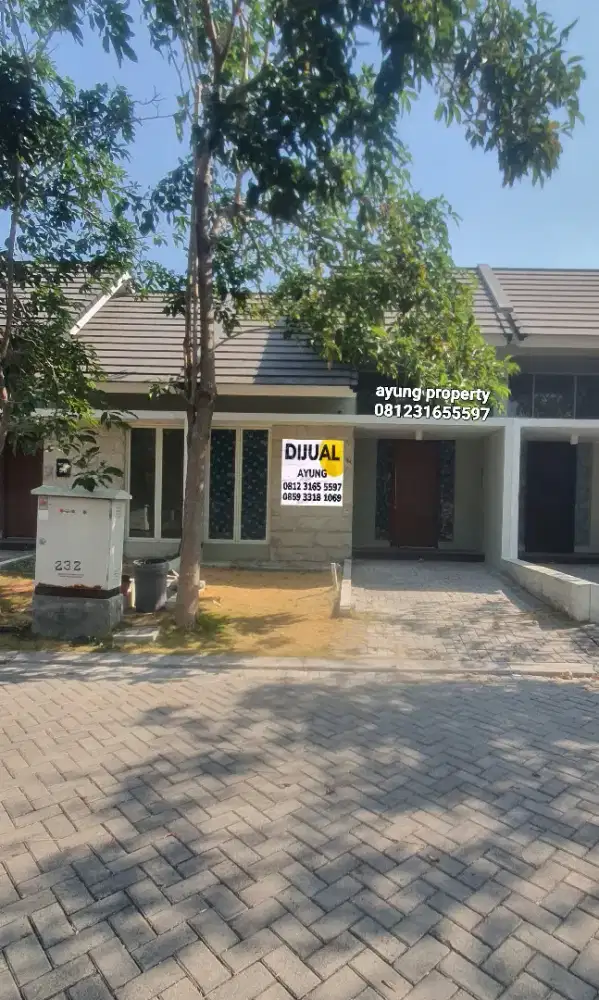 Rmh 1Lt one gate system siap huni di Northwest Park Citraland Surabaya