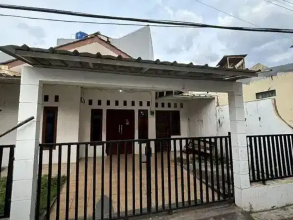 Rumah Rawamangun 133m (lebar 8m) 1 lantai, murah