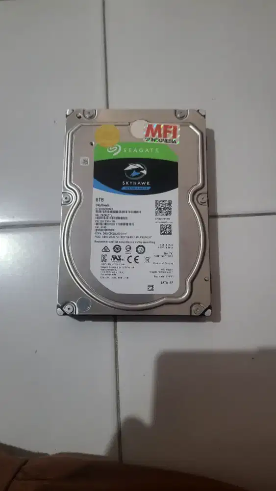 Hardisk Seagate SkyHawk Surveillance 6TB SATA 3.5