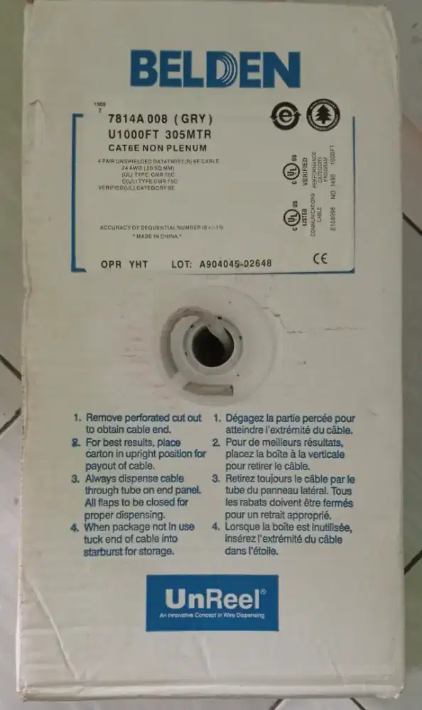 Kabel Belden Cat 6