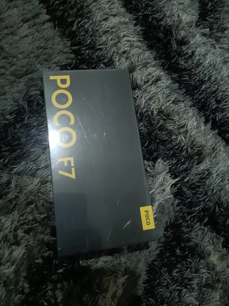 Poco F7 5g 12/512 New segel dus