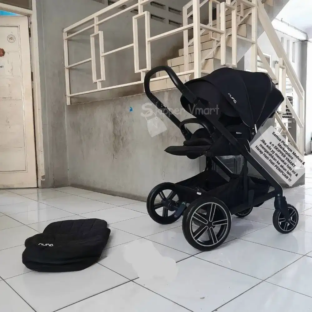 Stroller Stroler NUNA MIXX 2 CAVIAR n FOOTMUFF