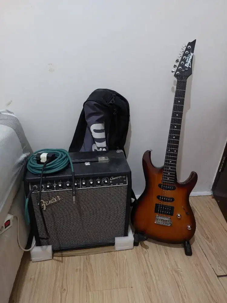 FOR SALE GITAR + AMPLI LIKE NEW NEGOO