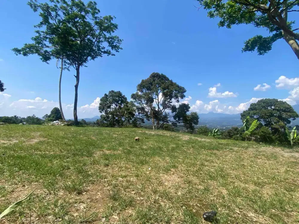 Tanah Full View Dijual di  Desa Cijeruk