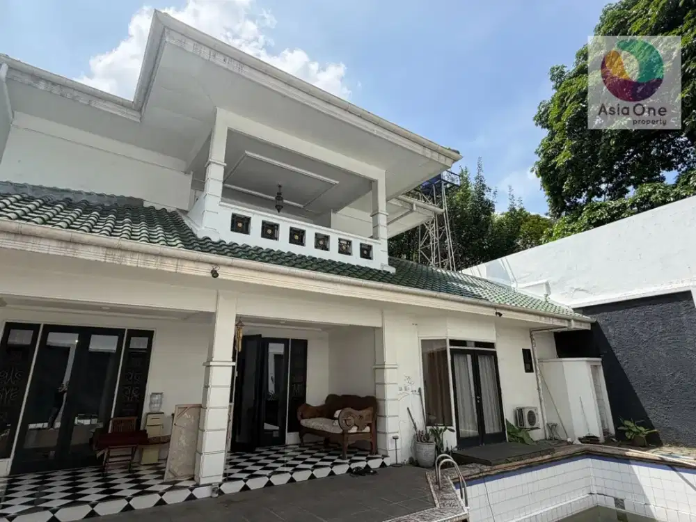 Dijual rumah mewah + private pool di Bangka Kemang, Mampang Prapatan Jaksel