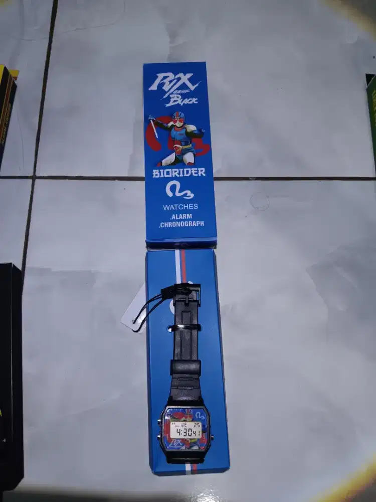 Jam tangan kamen rider black rx bio robo