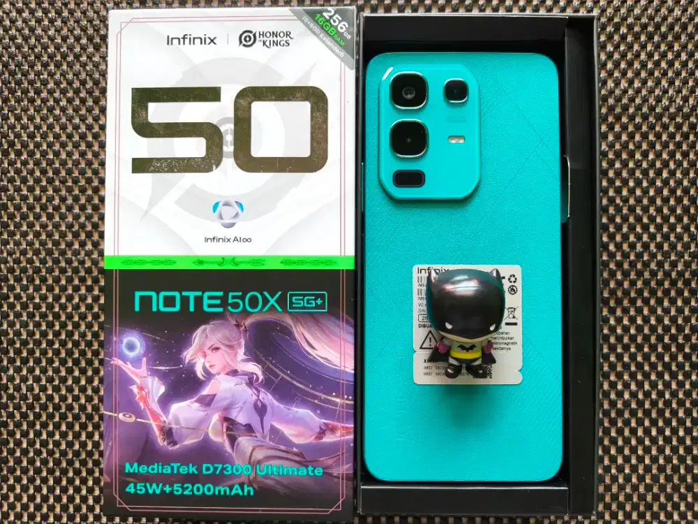 infinix note 50x 5g 8/256 fullset