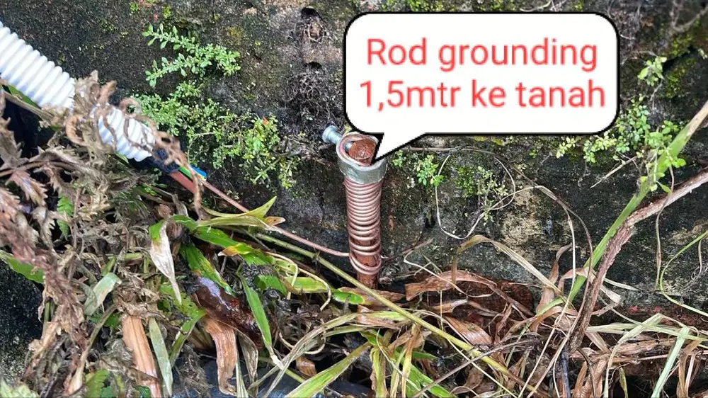 Paket grounding Mobil listrik anda