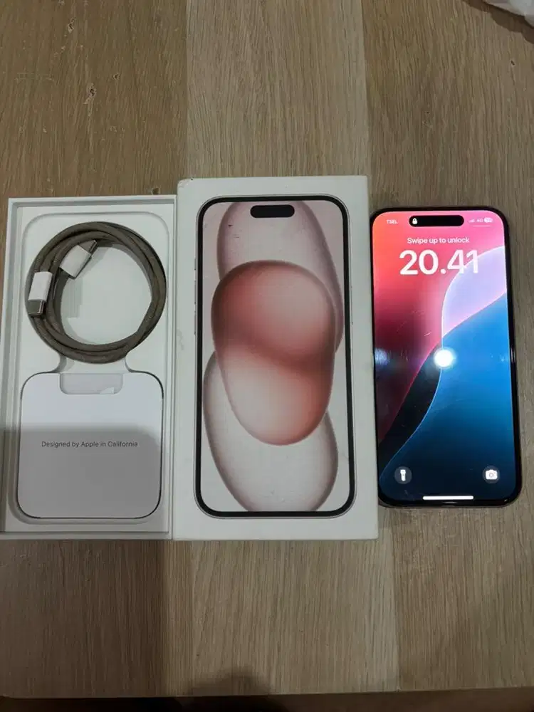 Iphone 15 Pink 128GB - Ex Ibox Fullset