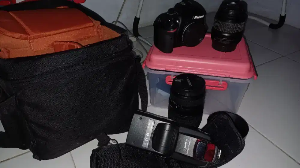 Kamera DSLR full set