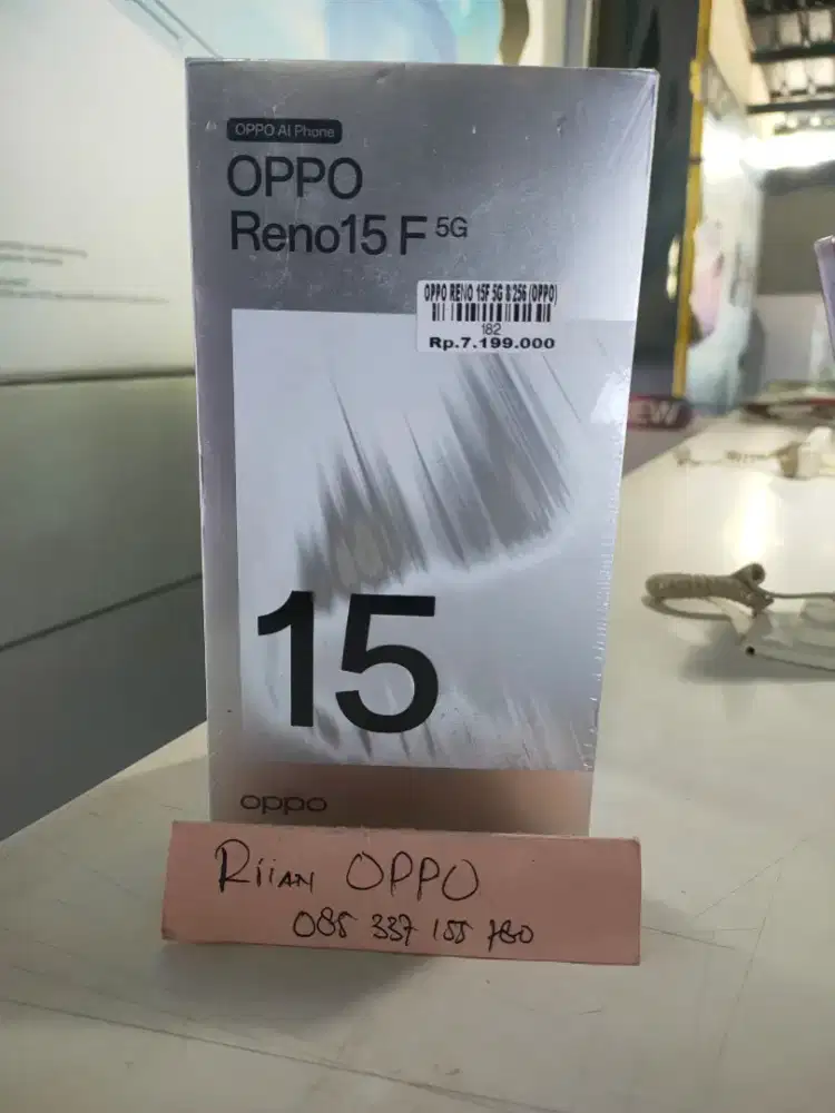 Oppo Reno 15F 5g 8/128gb ATLANTIS DAHSYAT