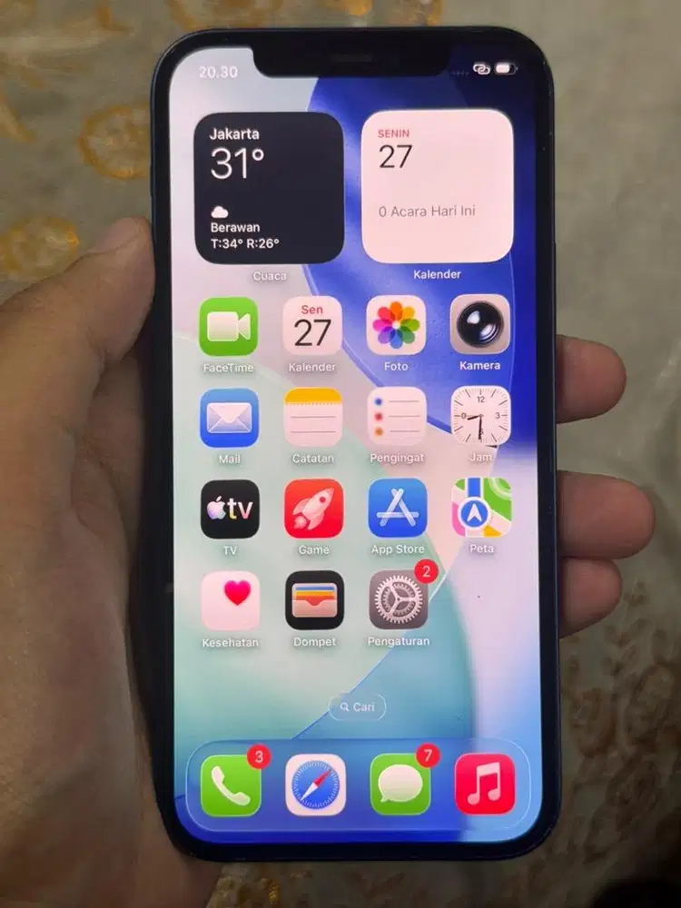 Dijual iphone 12 128gb inter resmi beacukai