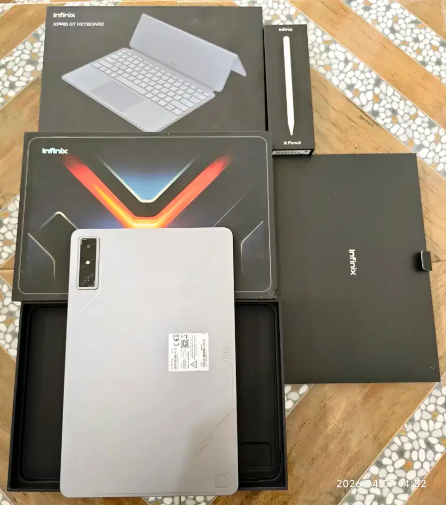 Infinix Xpad Gt 5G 8/256 Gb Likenew 98% Garansi On Juli 26 bs TT/BT