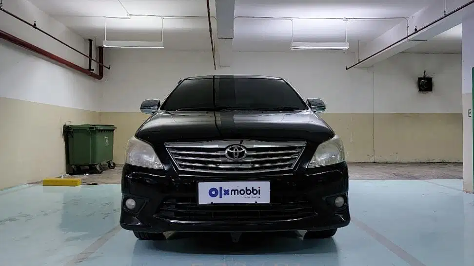 DP MURAH Toyota Kijang Innova 2.5 G Solar-AT 2013 Hitam CBRXB